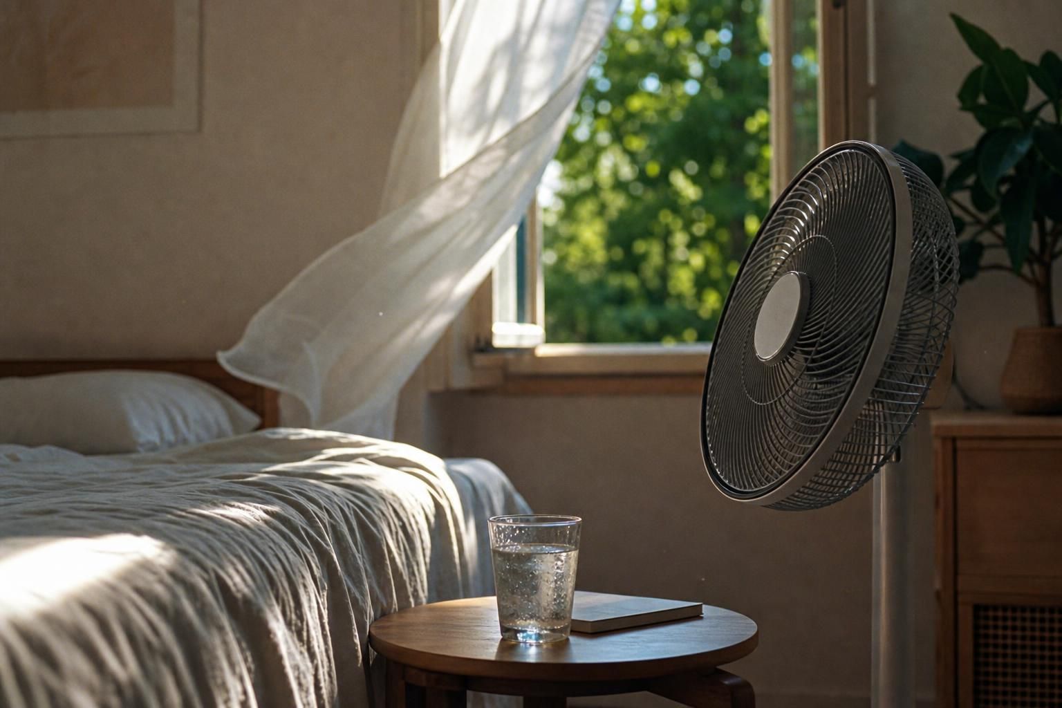découvrez des astuces simples et efficaces pour rafraîchir votre chambre sans utiliser de climatisation fixe et profiter d'un air plus frais naturellement.